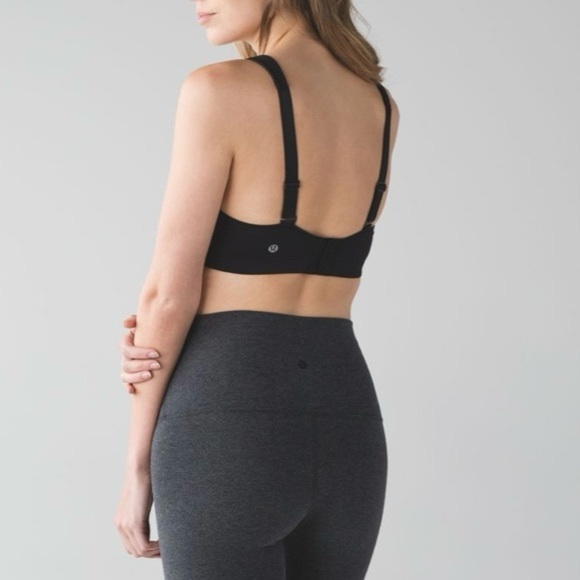 Lululemon Ta Ta Tamer III Sports Bra, Black, Size 32D - Picture 3 of 11